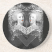 Zij was haar enige troost zandsteen onderzetter (Voorkant)