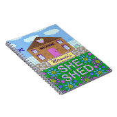 Zij wierp de Gepersonaliseerde Naam van de Tuin Notitieboek (Rechterzijde)