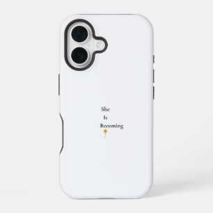 Zij Wordt Bloemendrachtige iPhone 16 Hoesje