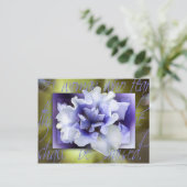 Zij wordt opgevoed briefkaart (Staand voorkant)