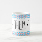 Zij/zij/Theirs ronounges Koffiemok (Center)