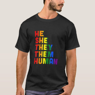 Zij zij zij zij de mens t-shirt