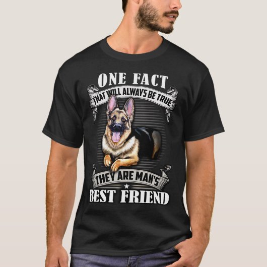 Zij zijn de beste vriend van het Man T-shirt (Voorkant)