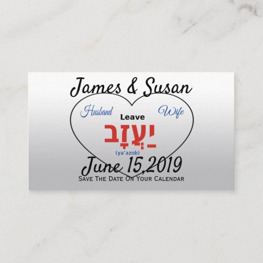 Zij zullen één zijn informatiekaartje (Achterkant)