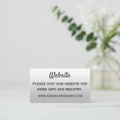 Zij zullen één zijn informatiekaartje (Staand voorkant)