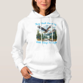 Zij zullen opklimmen met vleugels als adelaars hoodie
