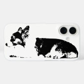 Zijaanzicht, herfstrust Case-Mate iPhone case (Achterkant (horizontaal))