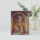 Zijalsteen in de Sint-Peter Basilica Briefkaart (Staand voorkant)