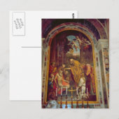 Zijalsteen in de Sint-Peter Basilica Briefkaart (Voorkant / Achterkant)