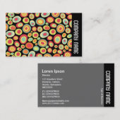 Zijband - Abstract 20213 Visitekaartje (Voorkant / Achterkant)