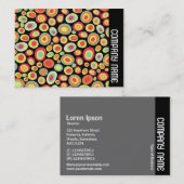 Zijband - Abstract 20213 Visitekaartje (Voorkant / Achterkant)