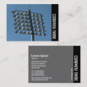 Zijband - Bloedlichten Visitekaartje (Voorkant / Achterkant)