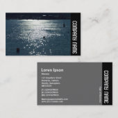 Zijband - Cardiff Bay Visitekaartje (Voorkant / Achterkant)