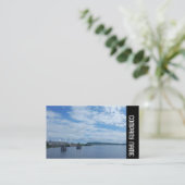 Zijband - Cardiff Bay Visitekaartje (Staand voorkant)