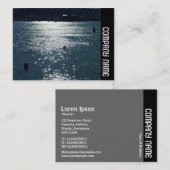 Zijband - Cardiff Bay Visitekaartje (Voorkant / Achterkant)