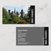 Zijband - Cardiff Castle II Visitekaartje (Voorkant / Achterkant)