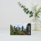 Zijband - Cardiff Castle II Visitekaartje (Staand voorkant)