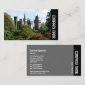 Zijband - Cardiff Castle II Visitekaartje (Voorkant / Achterkant)