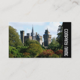 Zijband - Cardiff Castle II Visitekaartje