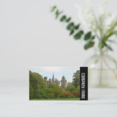 Zijband - Cardiff Castle Visitekaartje (Staand voorkant)