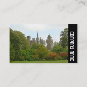 Zijband - Cardiff Castle Visitekaartje