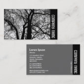 Zijband - Contraststructuur hoog Visitekaartje (Voorkant / Achterkant)