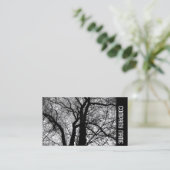 Zijband - Contraststructuur hoog Visitekaartje (Staand voorkant)