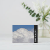 Zijband - Cumulonimbus Visitekaartje (Staand voorkant)