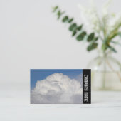 Zijband - Cumulonimbus Visitekaartje (Staand voorkant)