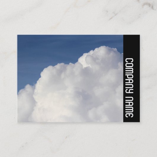 Zijband - Cumulus Cloud Visitekaartje (Voorkant)