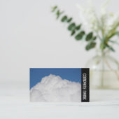 Zijband - Cumulus Cloud Visitekaartje (Staand voorkant)
