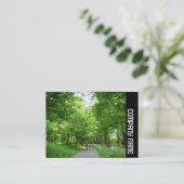 Zijband - Cyclus Visitekaartje (Staand voorkant)