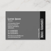 Zijband - Echte ganzen Visitekaartje (Achterkant)