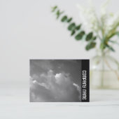 Zijband - Evening Sky Visitekaartje (Staand voorkant)