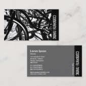 Zijband - FietserrackHC Visitekaartje (Voorkant / Achterkant)