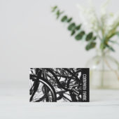 Zijband - FietserrackHC Visitekaartje (Staand voorkant)