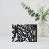 Zijband - FietserrackHC Visitekaartje (Staand voorkant)