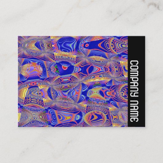 Zijband - Fractal Abstract 061012a Visitekaartje (Voorkant)