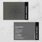 Zijband - Honeycomb Warm Visitekaartje (Voorkant / Achterkant)