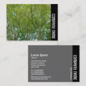 Zijband - Japanse mantel Visitekaartje (Voorkant / Achterkant)