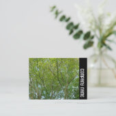 Zijband - Japanse mantel Visitekaartje (Staand voorkant)