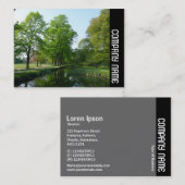 Zijband - Kanaal Visitekaartje (Voorkant / Achterkant)