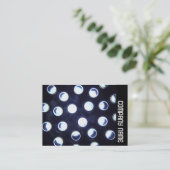 Zijband - led-lampjes visitekaartje (Staand voorkant)