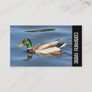 Zijband - Mallard Duck Visitekaartje