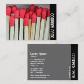 Zijband - overeenkomsten visitekaartje (Voorkant / Achterkant)