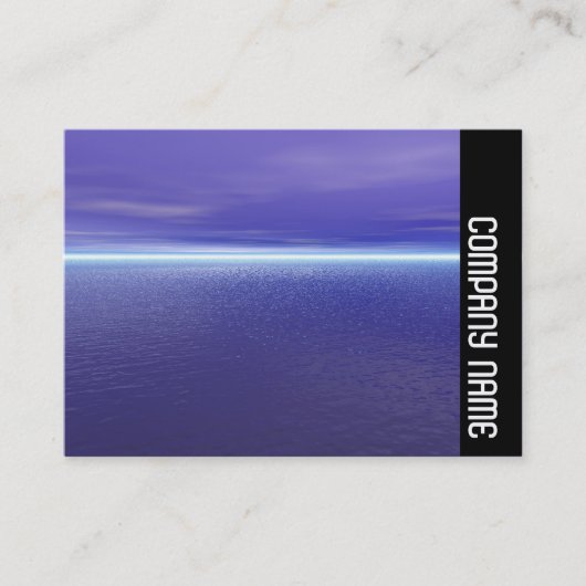 Zijband - Paarse dageraad Visitekaartje (Voorkant)