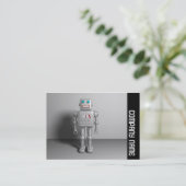 Zijband - Robot Visitekaartje (Staand voorkant)