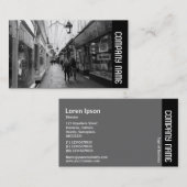 Zijband - Shoping Arcade Visitekaartje (Voorkant / Achterkant)