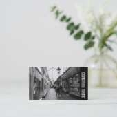 Zijband - Shoping Arcade Visitekaartje (Staand voorkant)