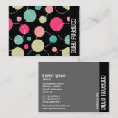 Zijband - Spots & Circles 150816 Visitekaartje (Voorkant / Achterkant)